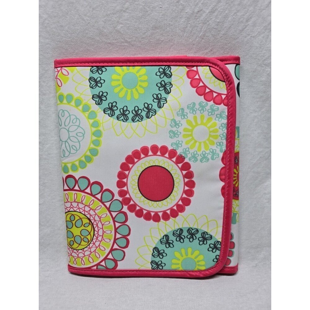 Thirty One 31 Gifts Brights MandalasTri-Fold Organizer iPad Tablet Case